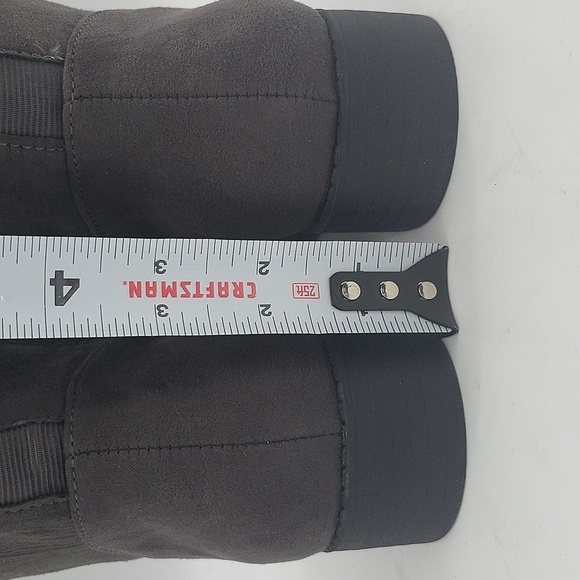 B1814- Sun + Stone Allicce Women's Vegan Boots Grey Color Size 5.5 NWT - Picture 5 of 12